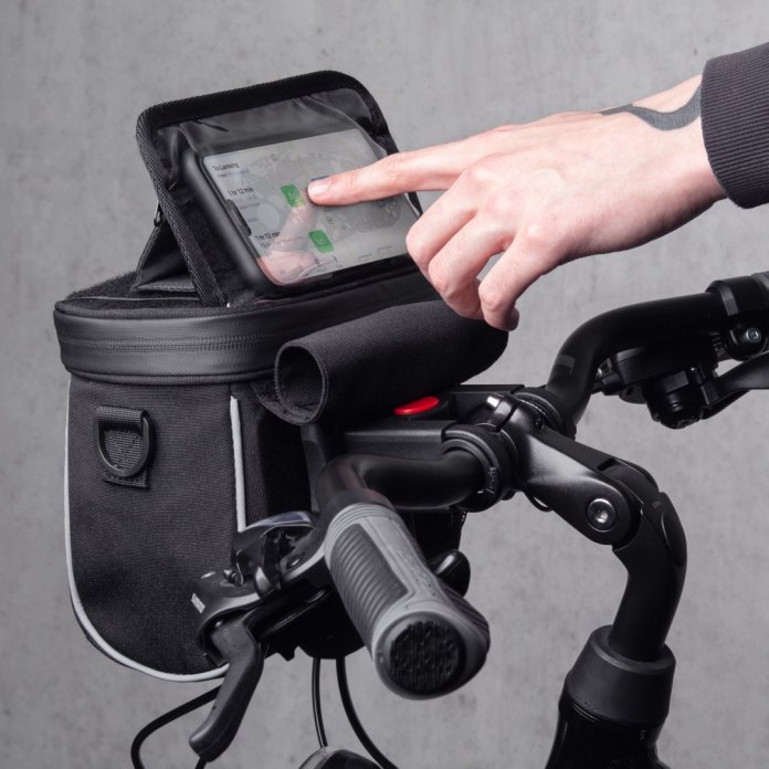 Torba rowerowa na kierownicę Wozinsky WBHBB-01 - przód